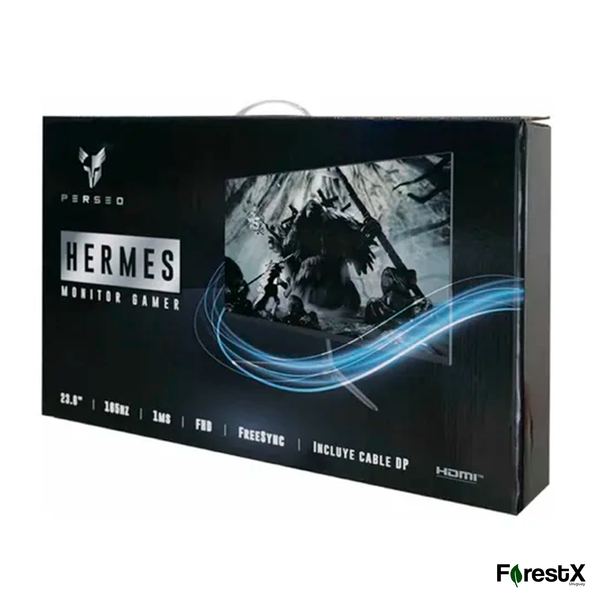 Monitor Gamer Perseo con pantalla de 24" 165Hz y resolución Full HD
