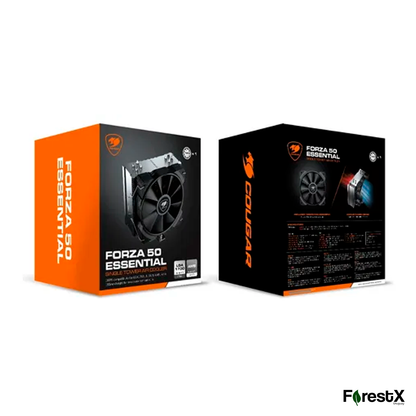 Disipador Fan Cooler P/ Cpu Cougar Forza 50 Essential Gamer