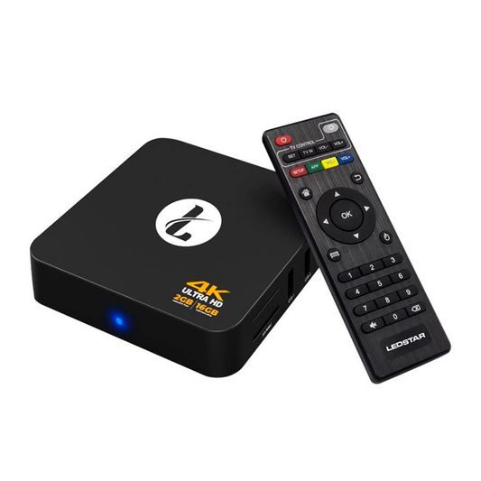 Smart Tv Box Ledstar Flash 2/16 Gb Android 9